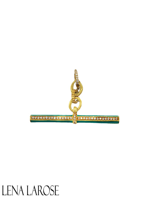 TRUNK-SHOW Royal Nomad Turquoise Bar Pendant