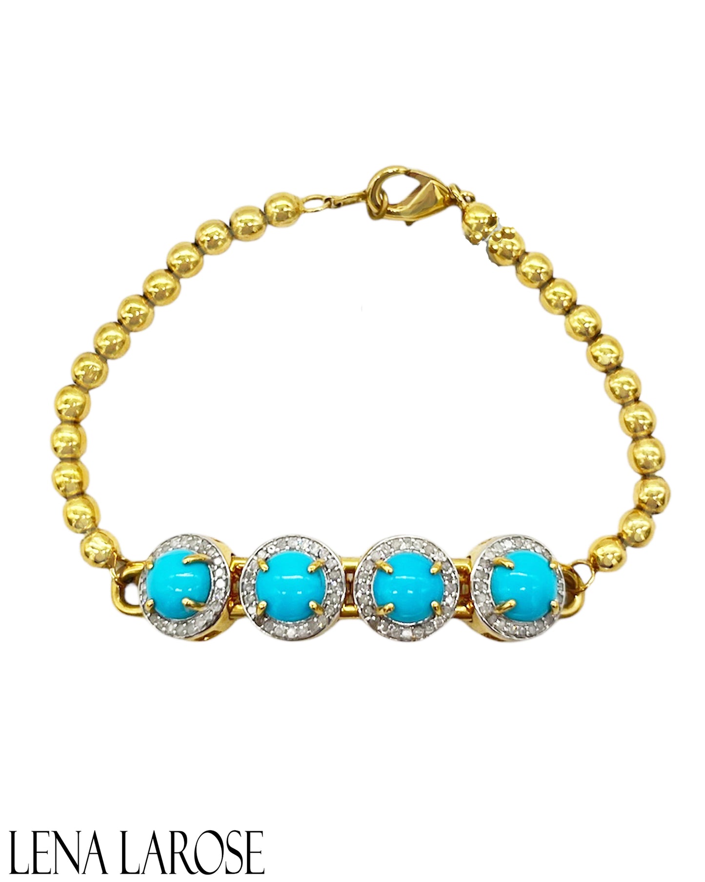 The Woods Fine Jewelry Turquoise Beaded Bracelet