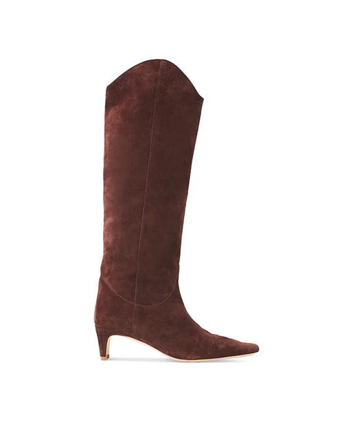 Staud Western Wally Suede Boot