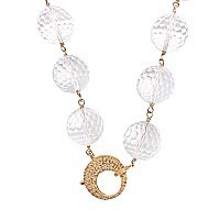 The Woods Fine Jewelry Crystal Necklace, 19"