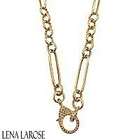 The Woods Fine Jewelry Brass Necklace, 24"