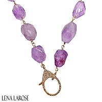 The Woods Fine Jewelry Amethyst Necklace, 18"