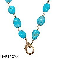 The Woods Fine Jewelry Turquoise Chain, 19.5"