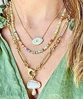 The Woods Fine Jewelry Brass Necklace, 24"