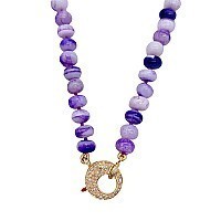 The Woods Fine Jewelry Purple Opal Necklace