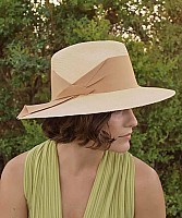 Freya Gardenia Hat- Tan/Honey