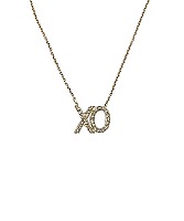 Sample Sale 14k XO Necklace