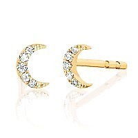 EF Collection Moon Studs