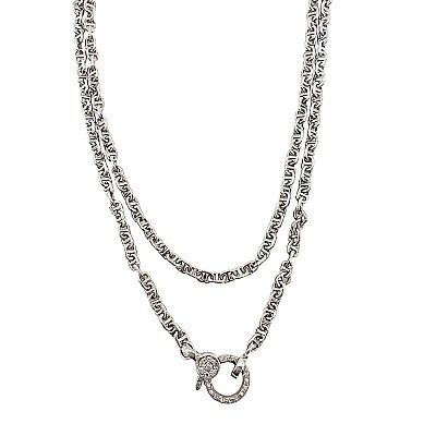 The Woods Fine Jewelry Silver Chain, 32"