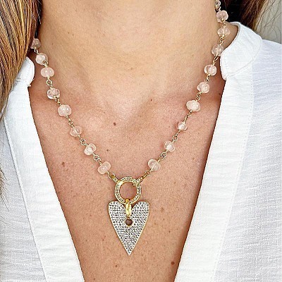 The Woods Fine Jewelry Diamond Heart Pendant