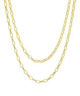 Tai Double Chain Link Necklace