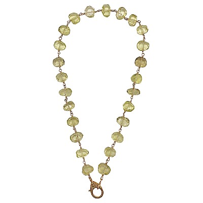 The Woods Fine Jewelry Citrine Necklace 19"