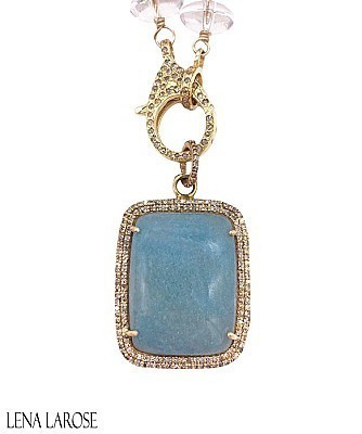 The Woods Fine Jewelry Aquamarine Pendant