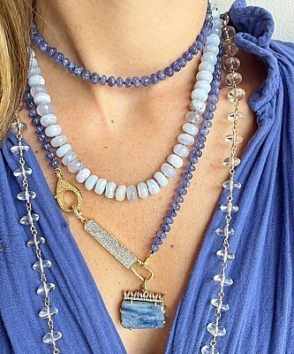 The Woods Fine Jewelry Crystal Quartz Necklace, 36"