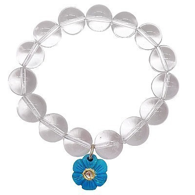 TRUNKSHOW The Woods Fine Jewelry Blue Flower Bracelet