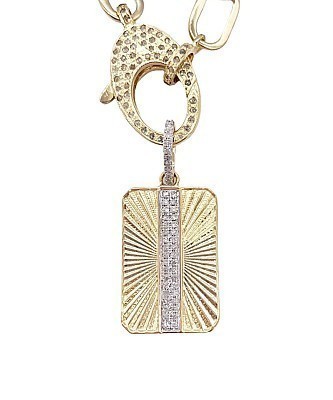 The Woods Fine Jewelry Tag Pendant