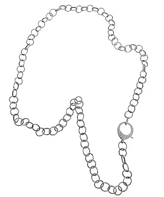 Sample Sale Sterling Silver Chain, 34"