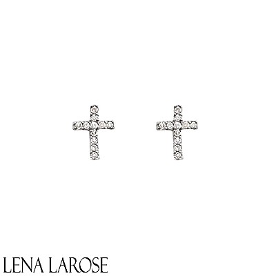 Vintage La Rose Mini Cross Studs
