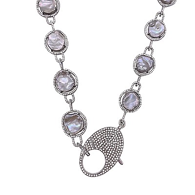 TRUNKSHOW The Woods Fine Jewelry Pearl Necklace, 18"