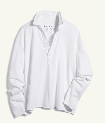Frank and Eileen Patrick Popover Henley- White