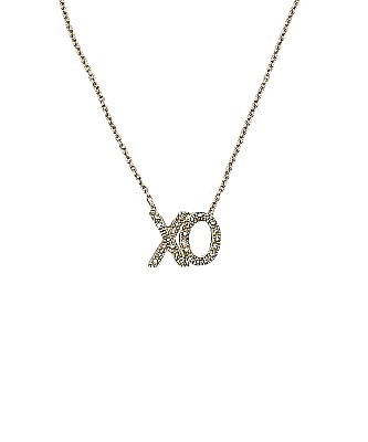 Sample Sale 14k XO Necklace