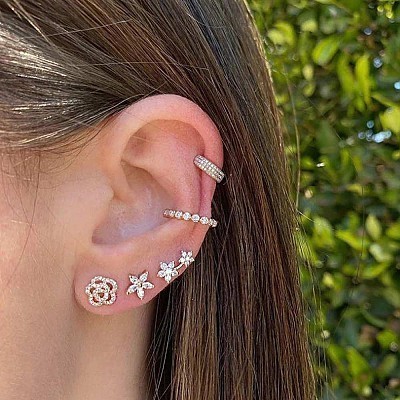 EF Collection Rose Studs