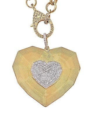 TRUNKSHOW The Woods Fine Jewelry Heart Pendant