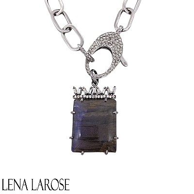 The Woods Fine Jewelry Labradorite Pendant