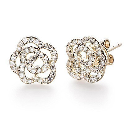 EF Collection Rose Studs