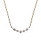 Vintage La Rose 14k Diamond Necklace