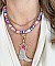 The Woods Fine Jewelry Mixed Opal Necklace 18.5"