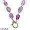 The Woods Fine Jewelry Amethyst Necklace, 18"