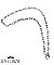The Woods SS Paperclip Chain, 33"